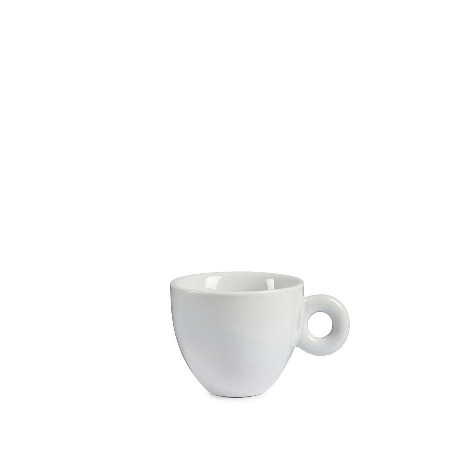 Chávena Café Porcelana com Prato 220ml Pack 6