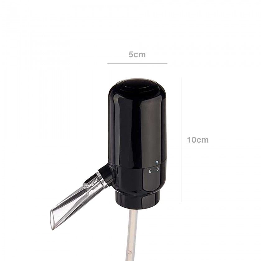 Dispensador Vinho Elétrico 10X5X11cm Dispensador Vinho Elétrico 10X5X11cm