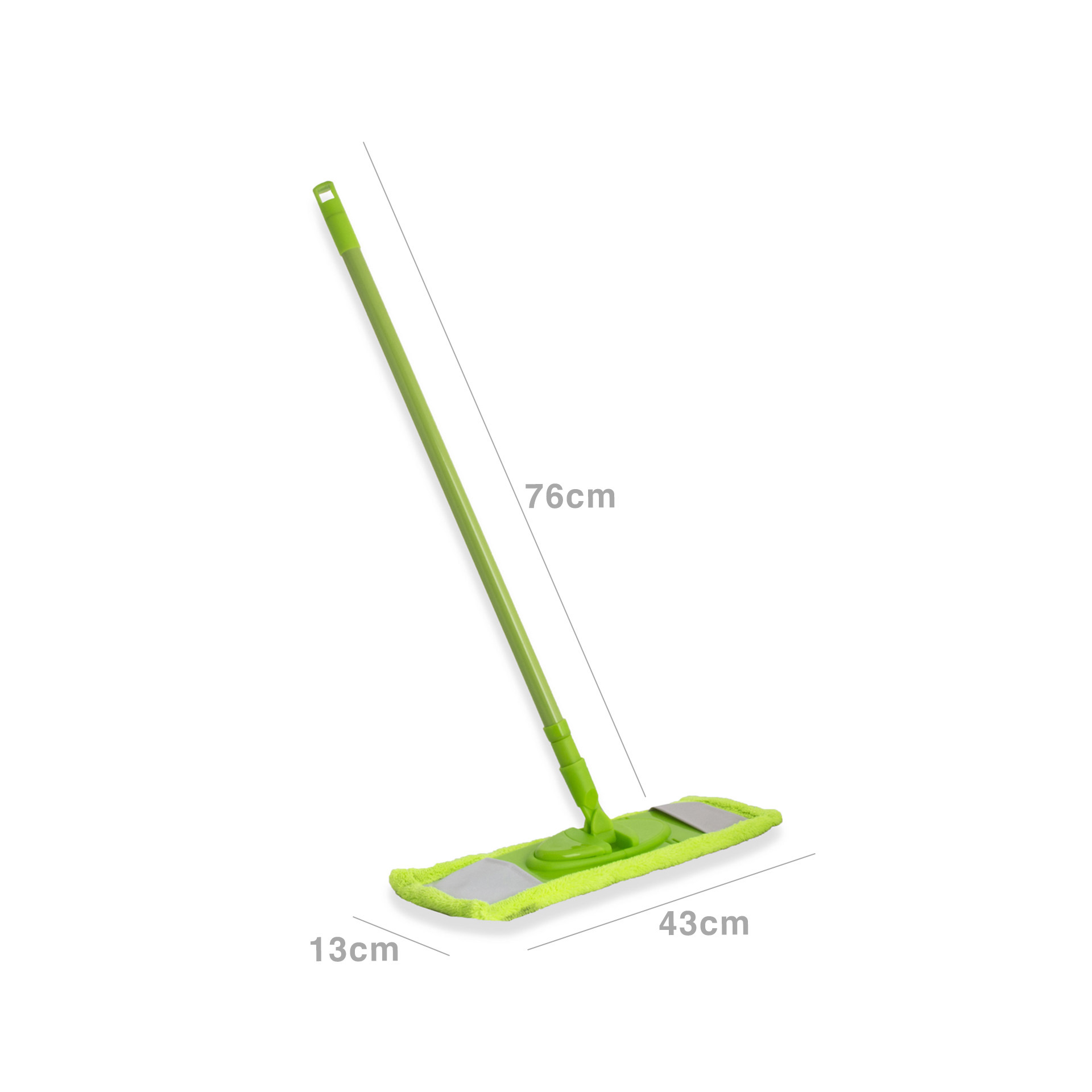 Mopa Microfibra Clean com Cabo 43X13X76cm