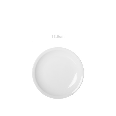Prato Porcelana Branco 18.5cm - Image product