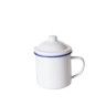 Caneca Esmalte com Tampa 350ml 8cm