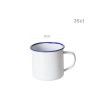 Caneca Esmalte com Tampa 350ml 8cm