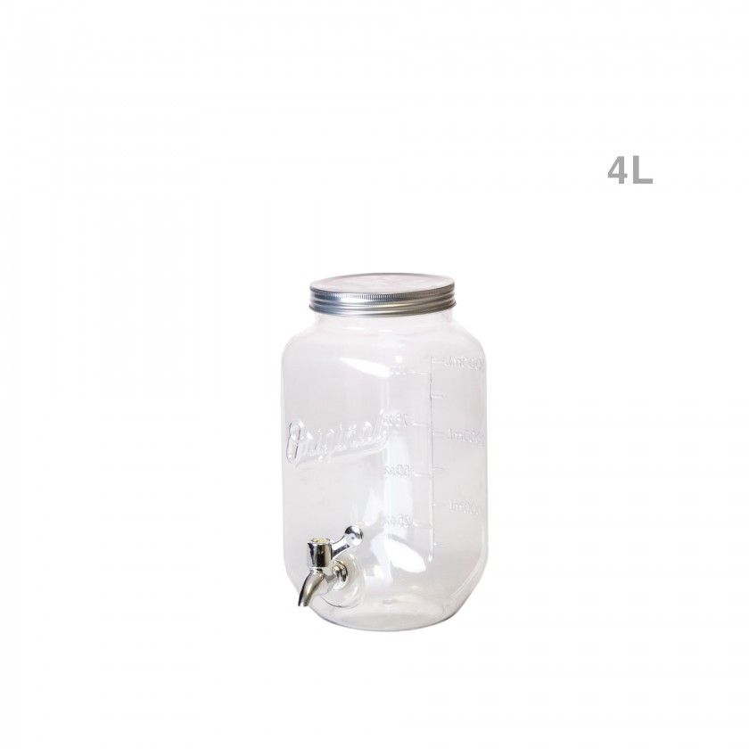 Dispensador Lquido Plstico com Torneira 4000ml