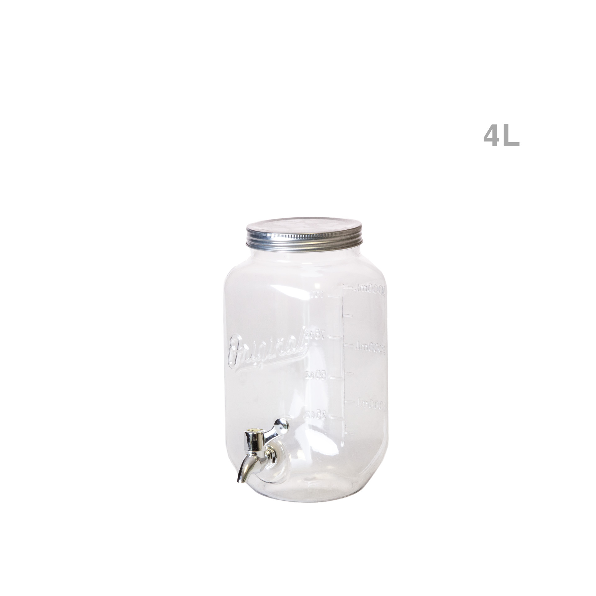 Dispensador Líquido Plástico com Torneira 4000ml