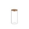 Frasco Hermtico Vivalto Com Tampa Bambu 1800ml 10X10X25.3CM