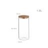 Frasco Hermtico Vivalto Com Tampa Bambu 1800ml 10X10X25.3CM