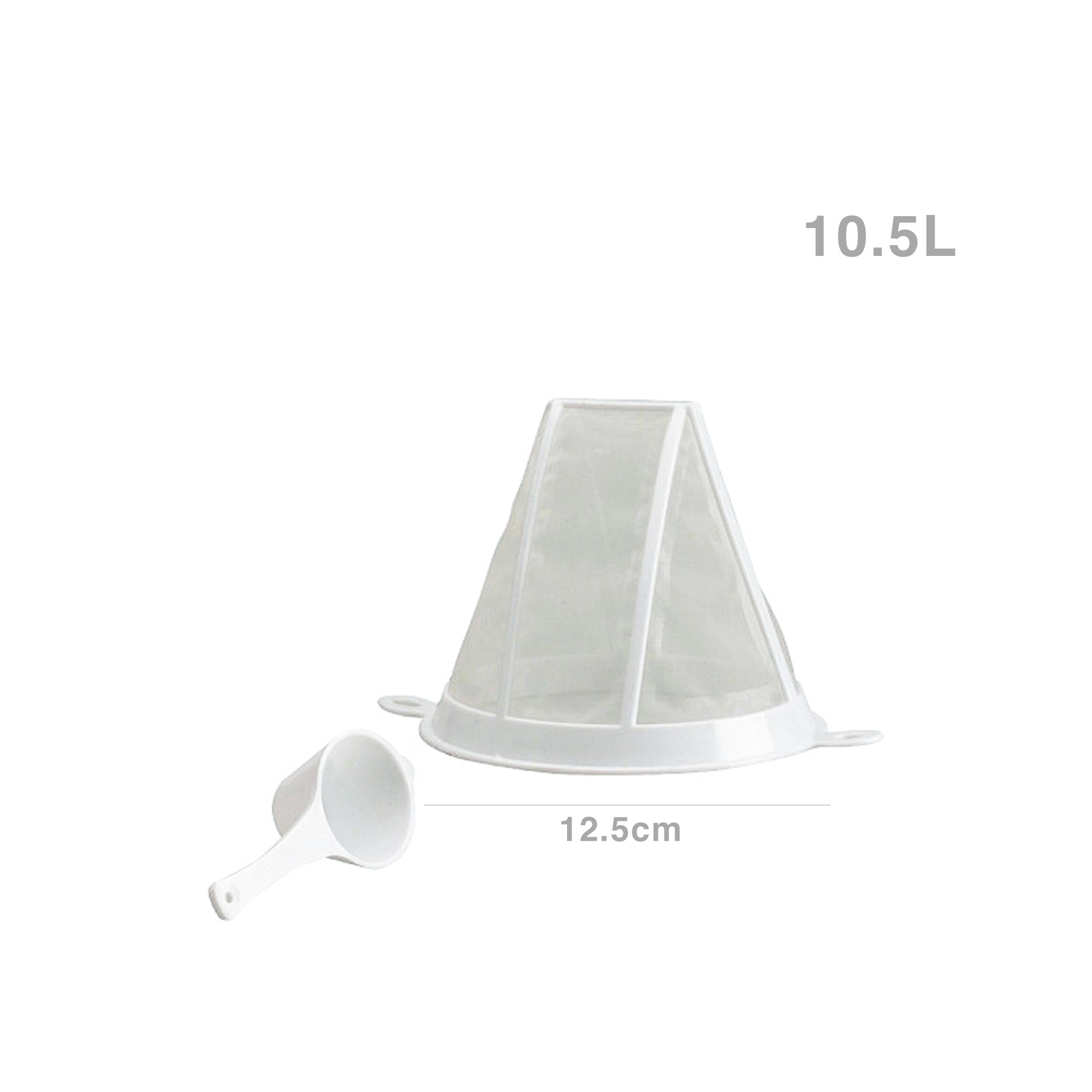 Filtro Café com Colher 10.5l 12.5cm