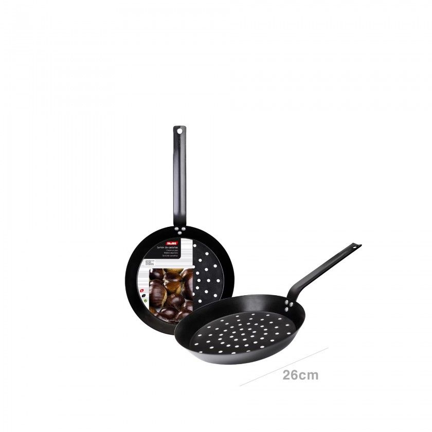 Frigideira para Castanhas Antiaderente 26cm
