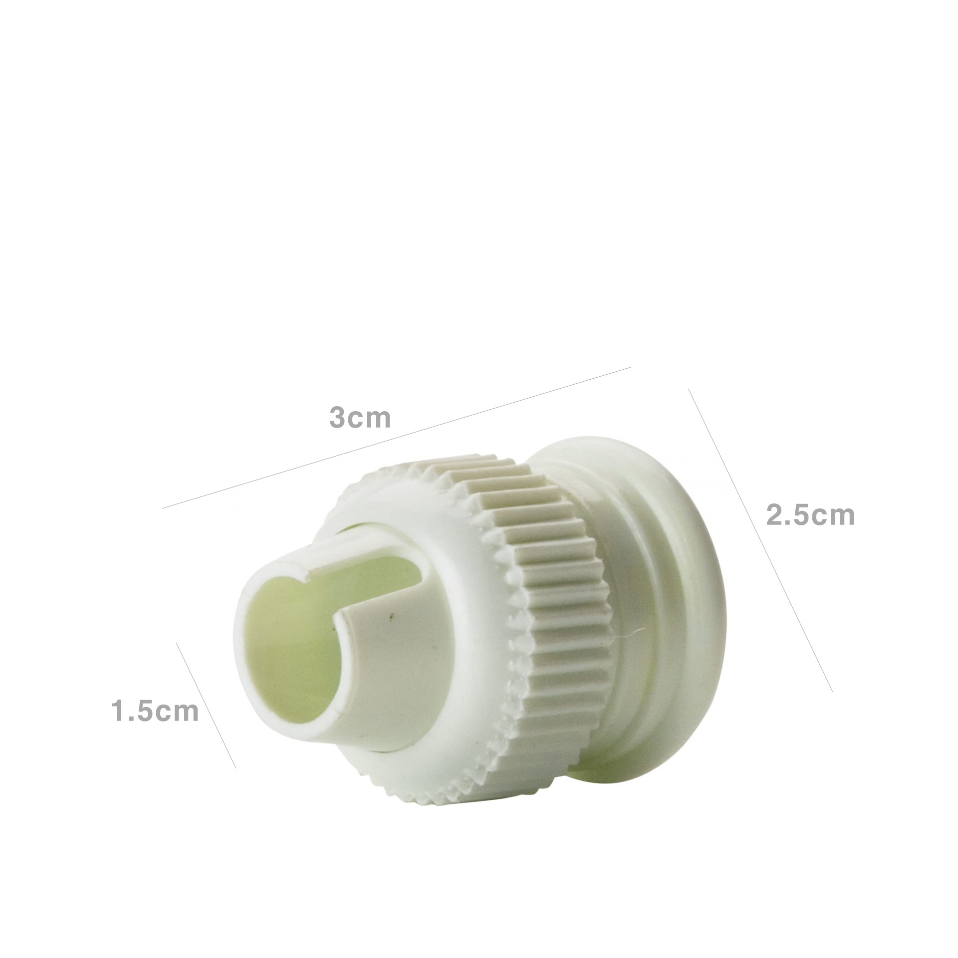 Adaptador Boquilhas Plástico 2.5X3cm