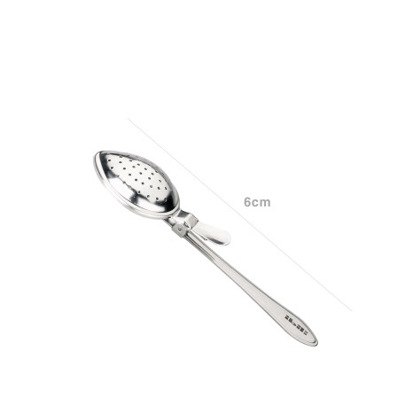 Colher Infusora Chá Inox 6cm - Image product