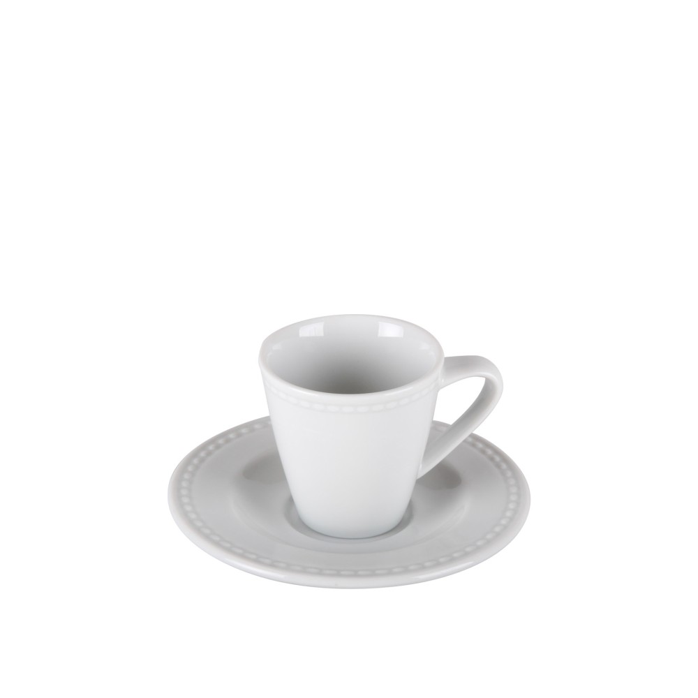 Ch�vena Caf� Porcelana Perla 9cl 6X6X3cm