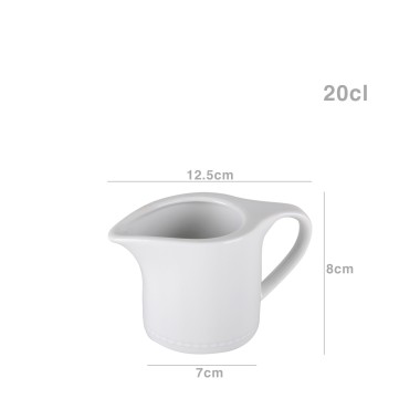 Molheira Porcelana Perla 20cl 12.5X7X8cm