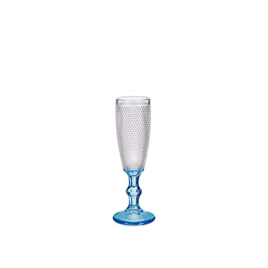 Copo Flute Picotado Special com Pé 18cl 6X20cm Pack 6