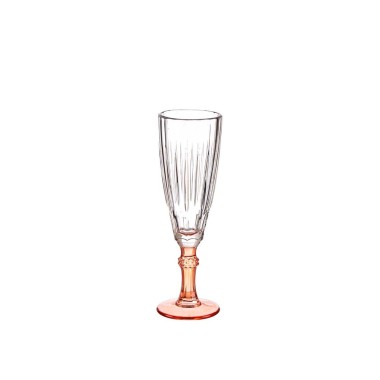 Copo Flute Picotado Exotic com Pé 17cl Pack 6