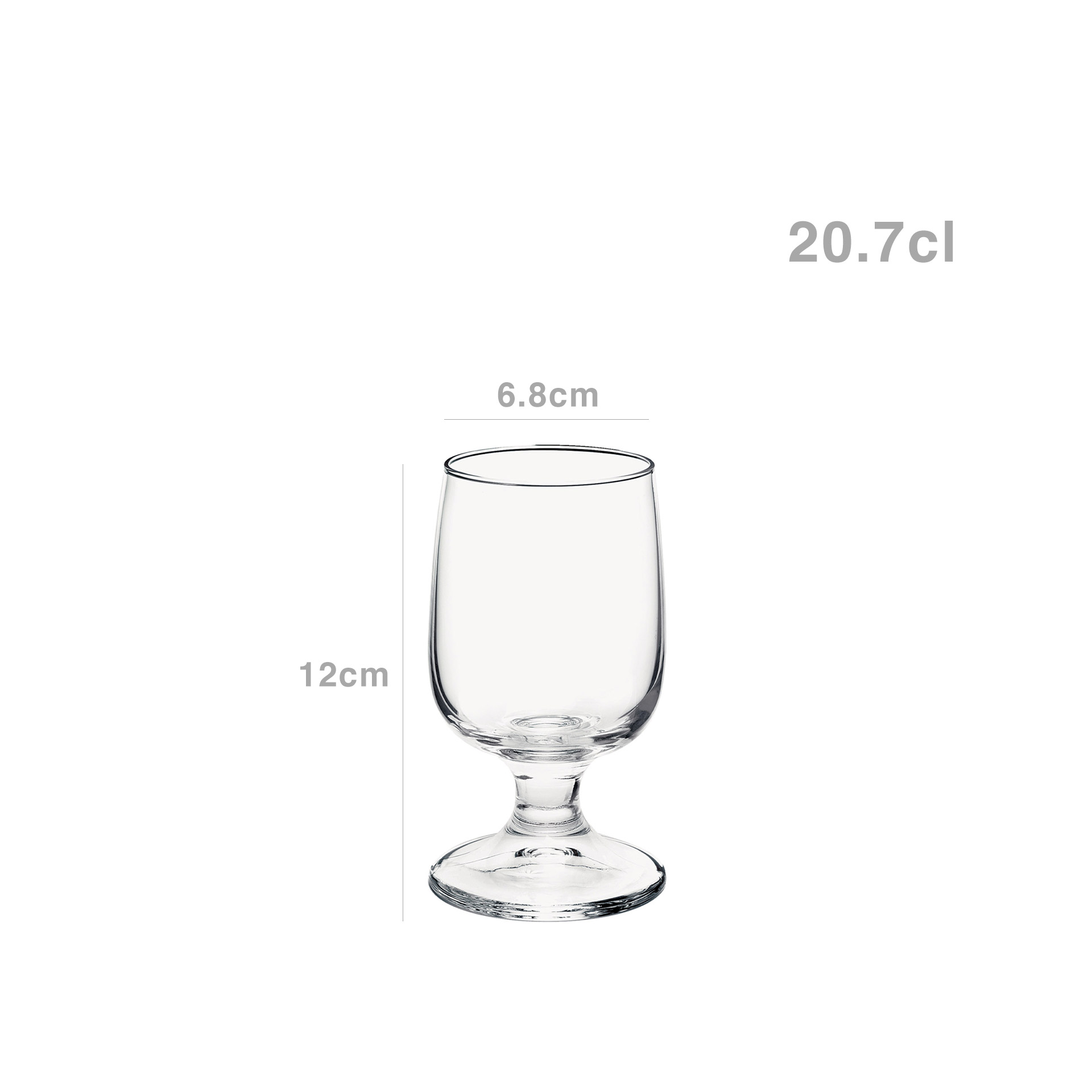 Copo com Pé Executive Pack 3