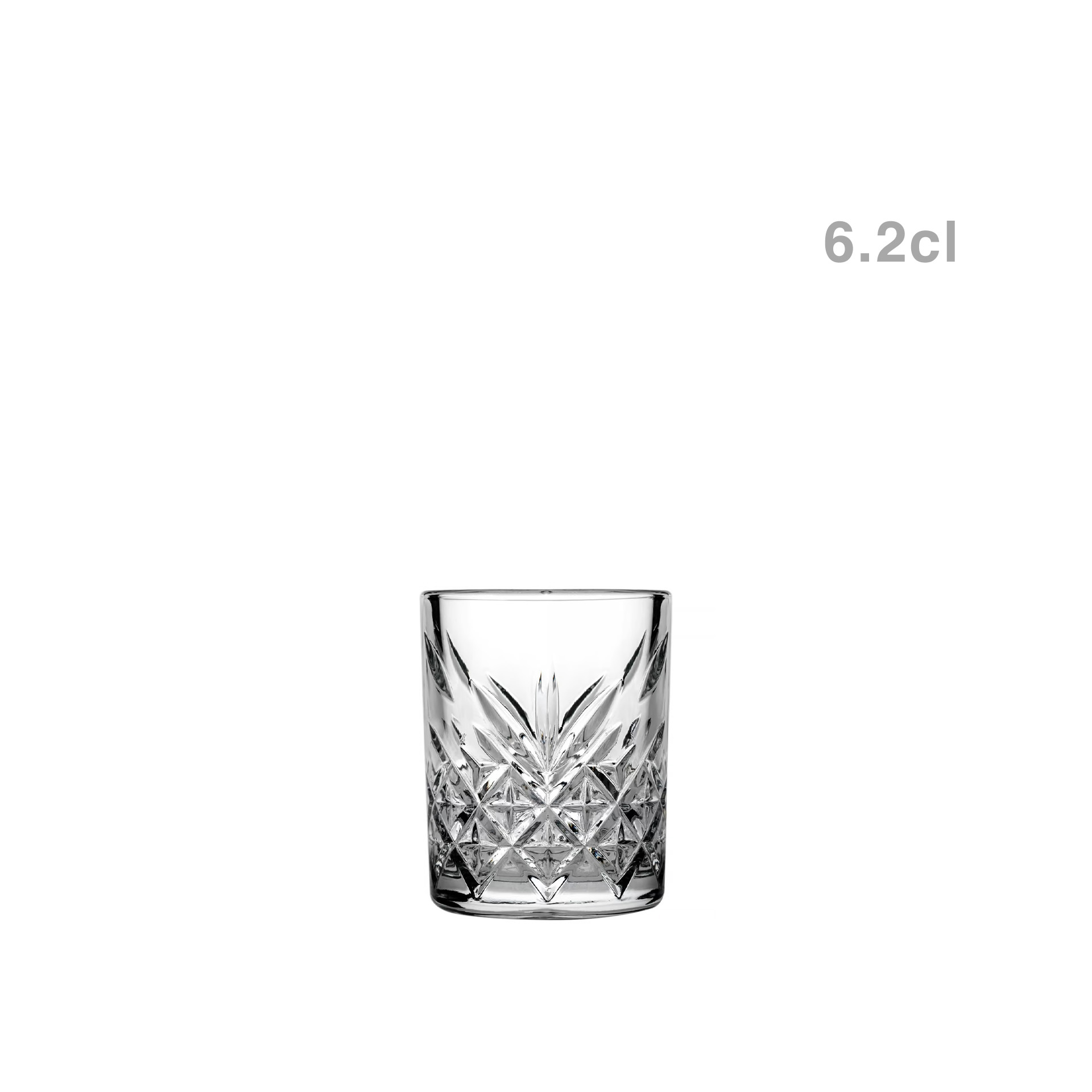 Copo sem Pé Shot Timeless 6.2cl Pack 4