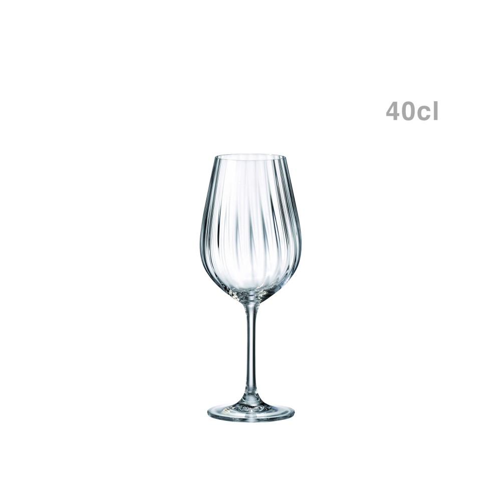 Copo com P� Sarah Optic 40cl Pack 6