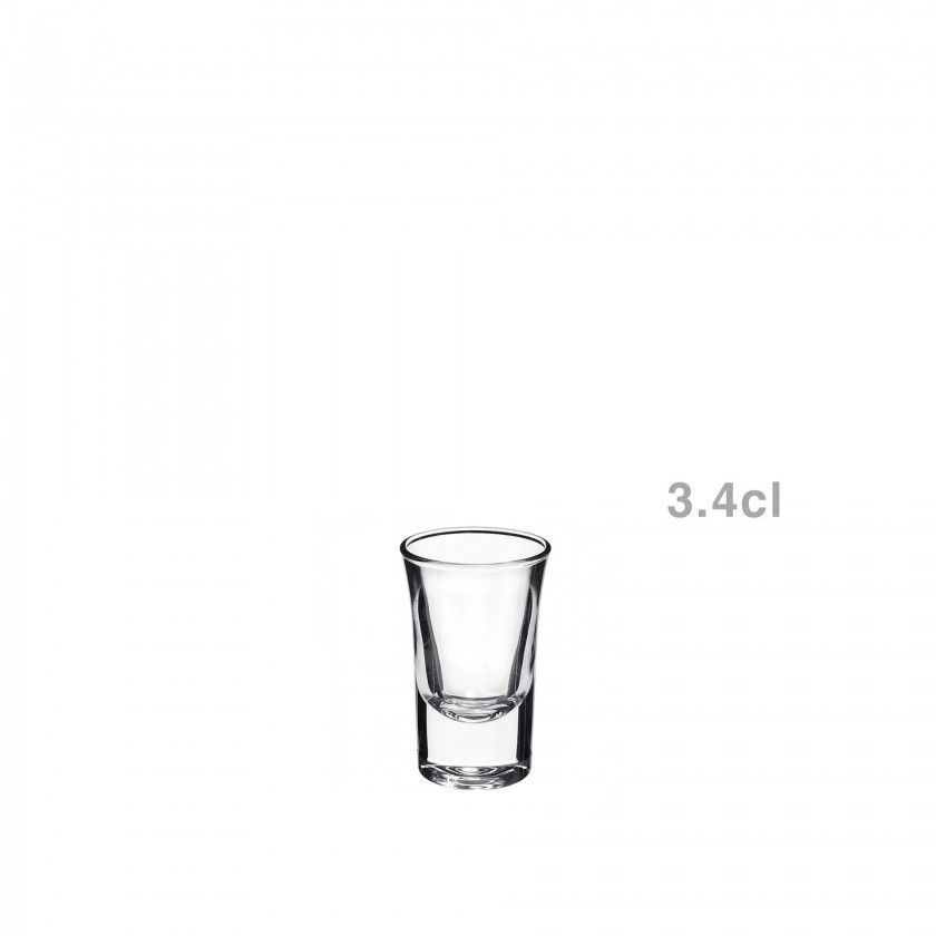 Copo Shot Dublino 3.4cl 4.5X7cm Pack 6