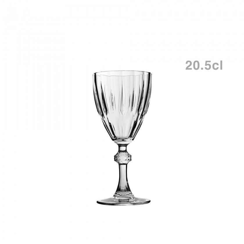 Copo com P Diamond 20.5cl Pack 6