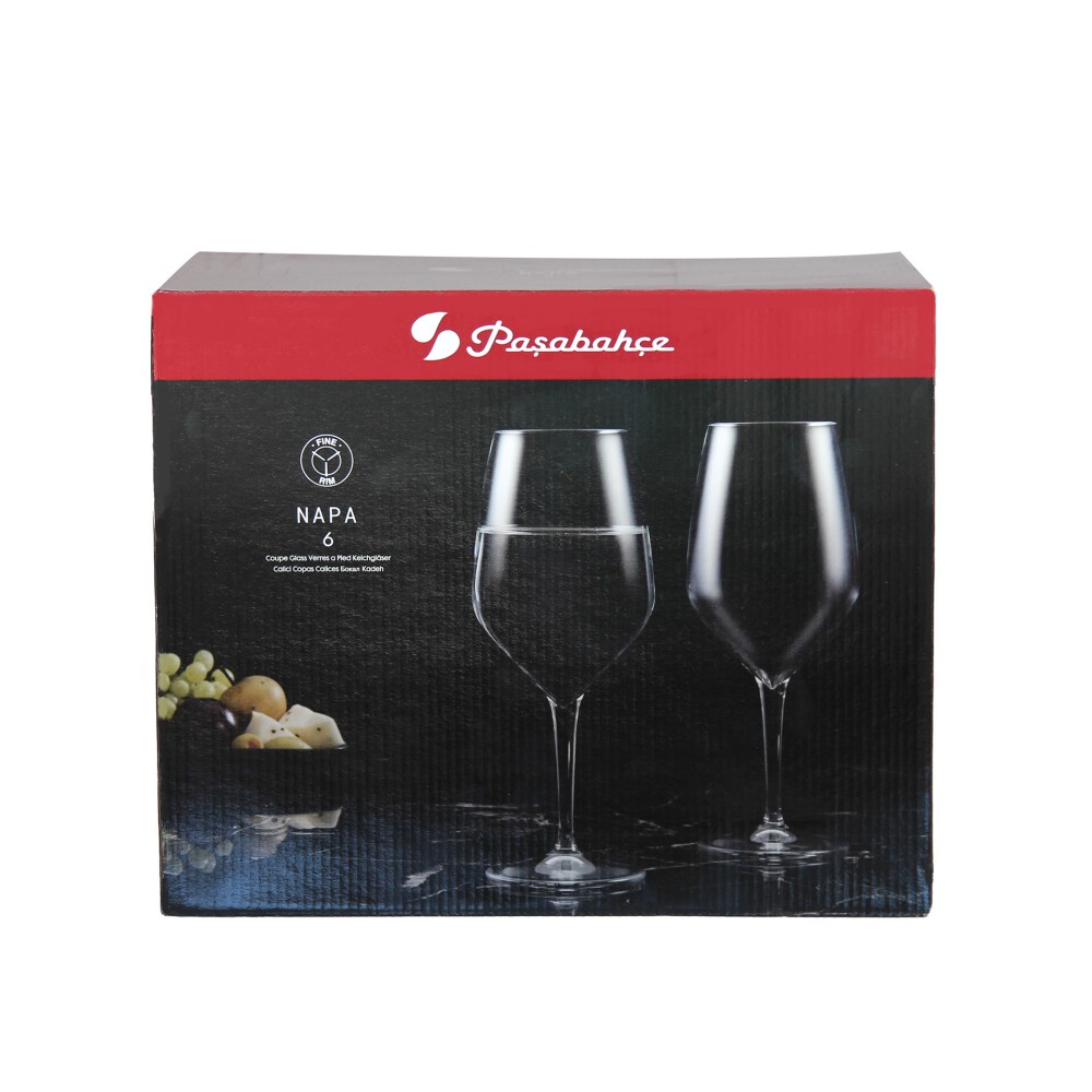 Copo com Pé Napa Pack 6