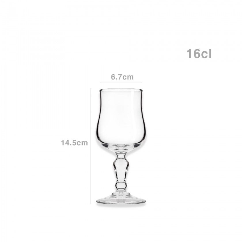 Copo com Pé Normandie 16cl Pack 12 Copo com Pé Normandie 16cl Pack 12