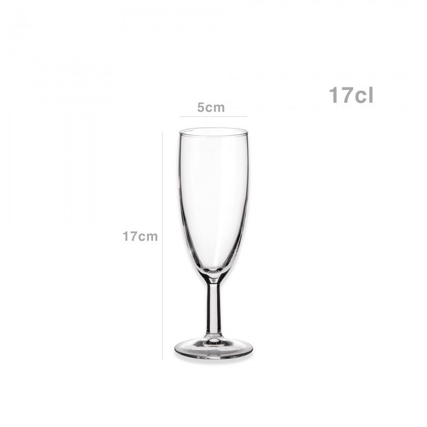 Copo Flute Savoie 17cl Pack 12