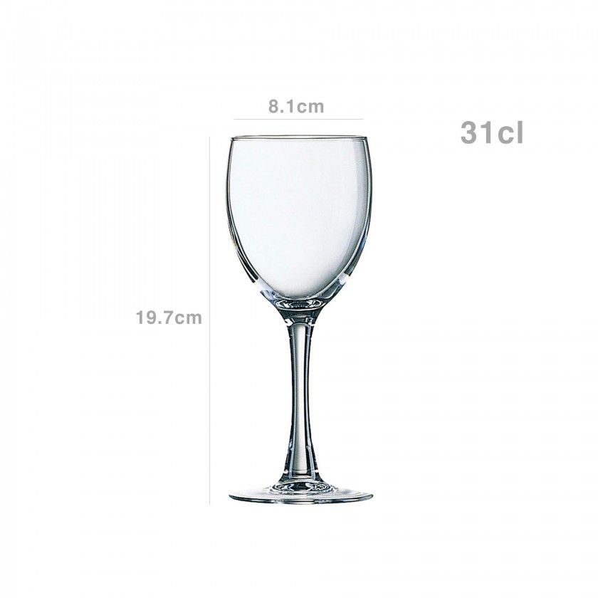 Copo com P Princesa 31cl Pack 6