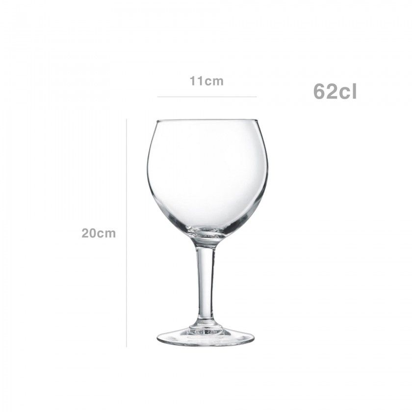 Copo com Pé Gin Party 62cl Pack 6 Copo com Pé Gin Party 62cl Pack 6