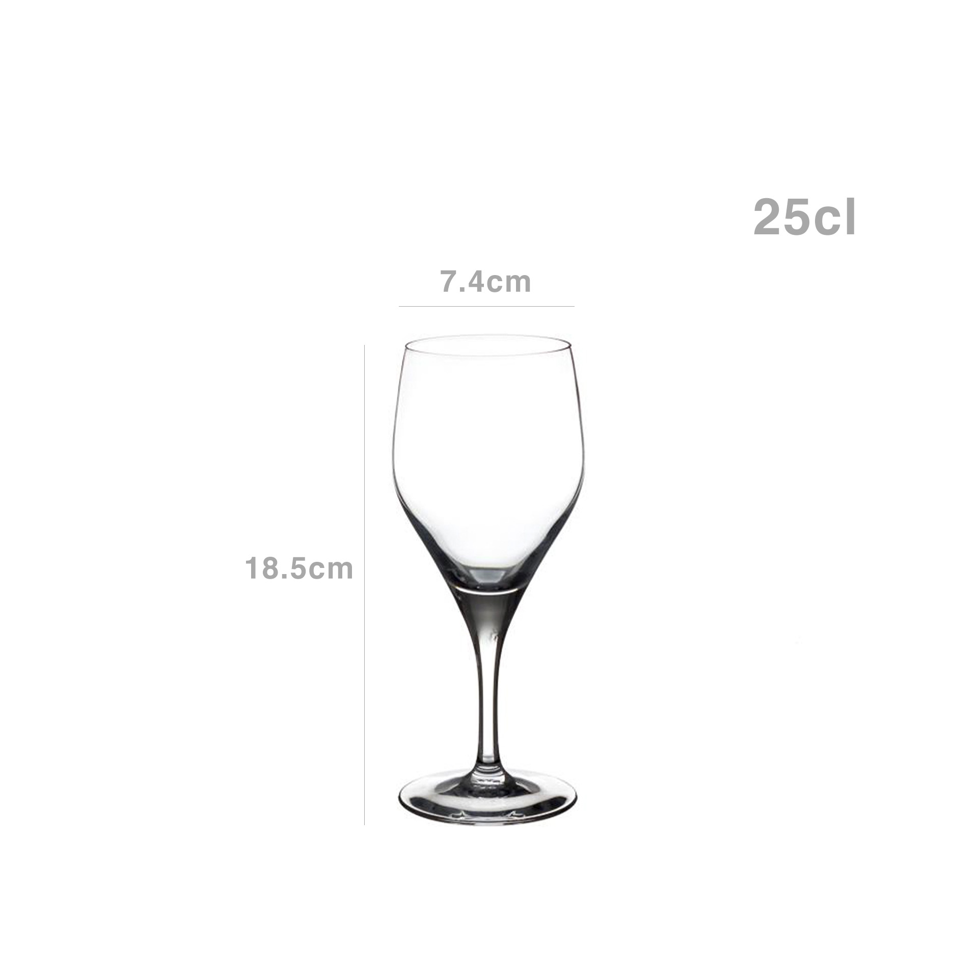 Copo com Pé C&S Sensation Exalt 25cl Pack 6