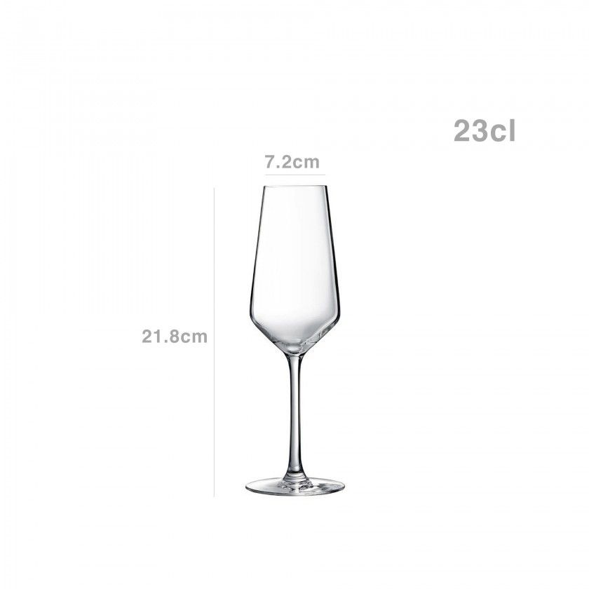 Copo Flute Vina Juliette 23cl Pack 6
