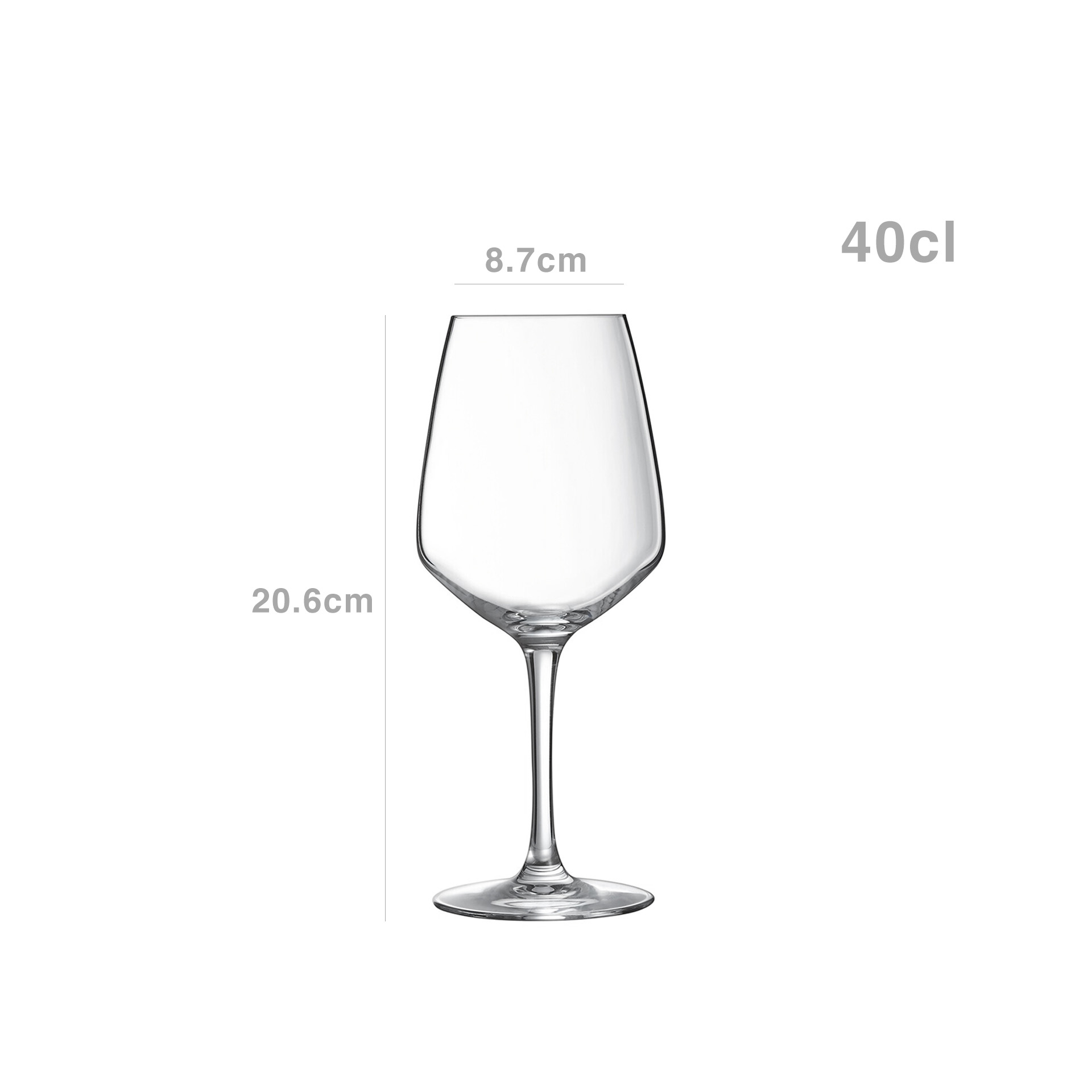 Copo com Pé Vina Juliette Pack 6