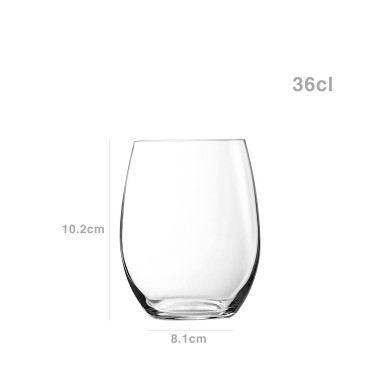 Copo sem Pé Cabernet Primary Pack 6