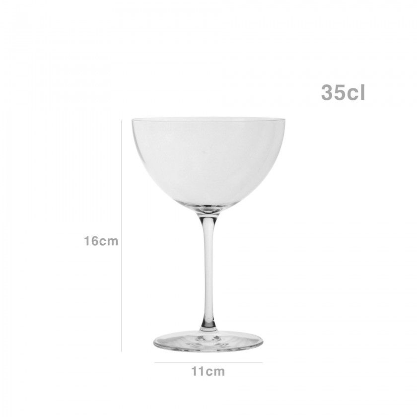 Copo com P C&S Champagne & Cocktail 35cl Pack 6