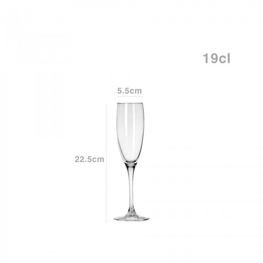 Copo Flute Vina 19cl Pack 6 Copo Flute Vina 19cl Pack 6
