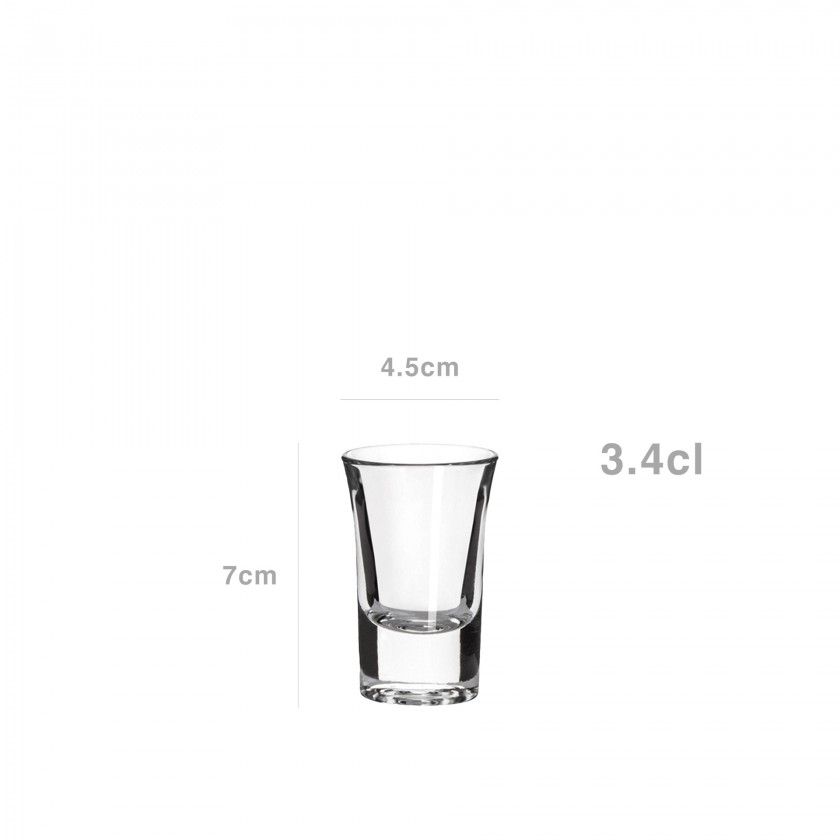 Copo Shot Hot Shot 3cl Pack 6