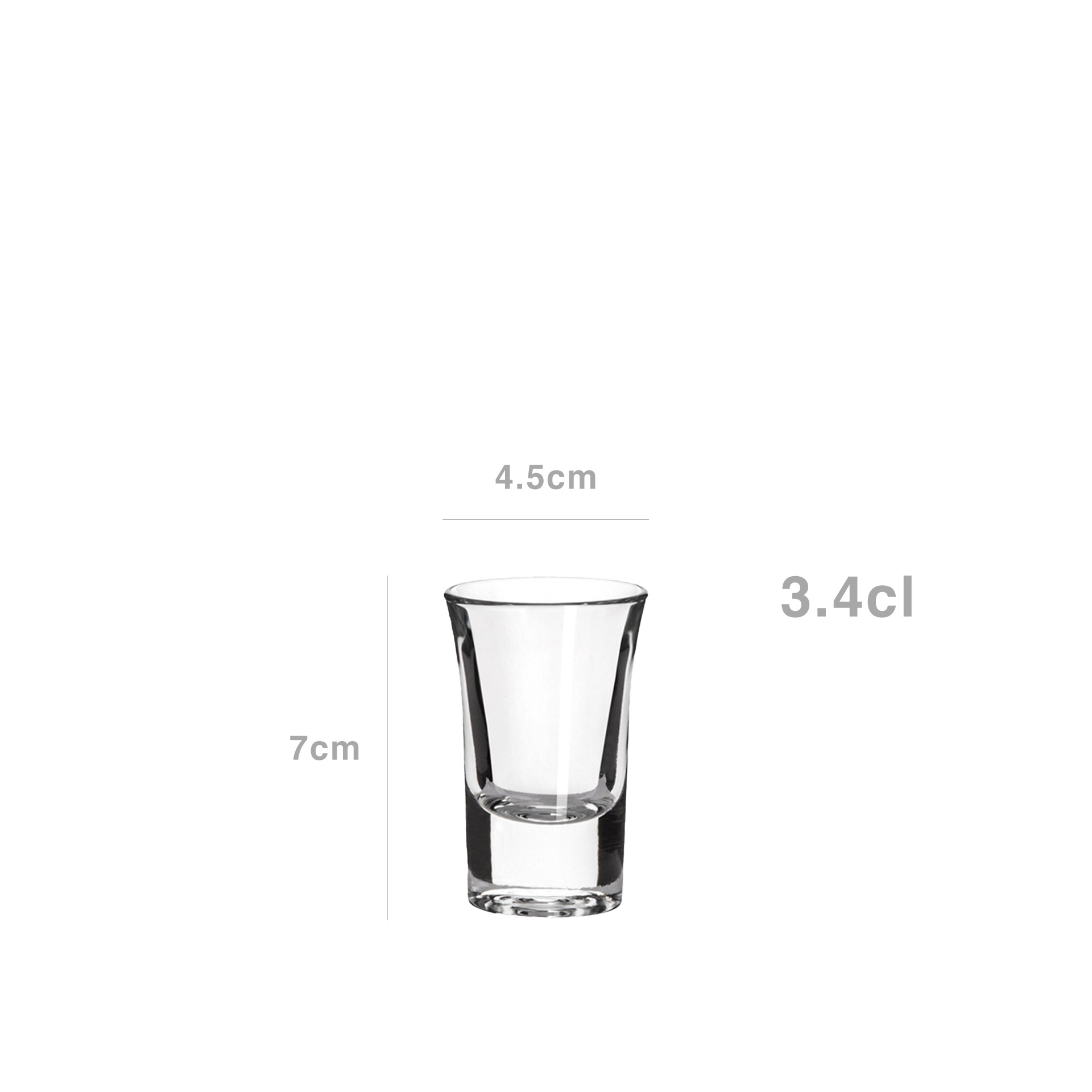 Copo Shot Hot Shot 3cl Pack 6