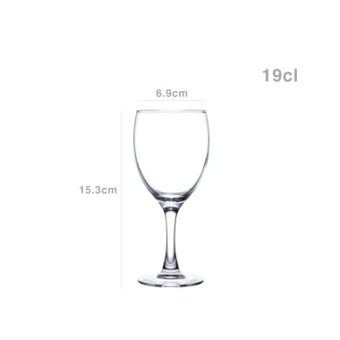 Copo com Pé Elegance 19cl Pack 12