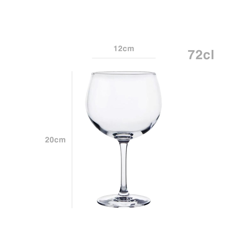 Copo com Pé Gin Ruta 72cl Pack 6