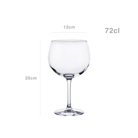 Copo com Pé Gin Ruta 72cl Pack 6 - Image product