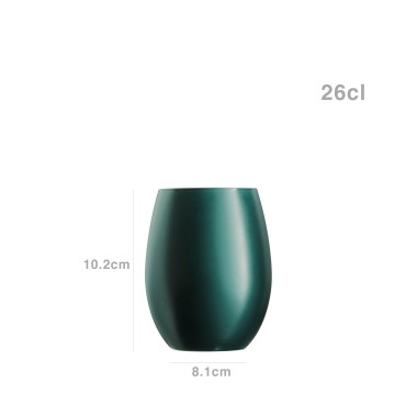 Copo sem Pé C&S Primary 36cl Esmeralda Pack 6