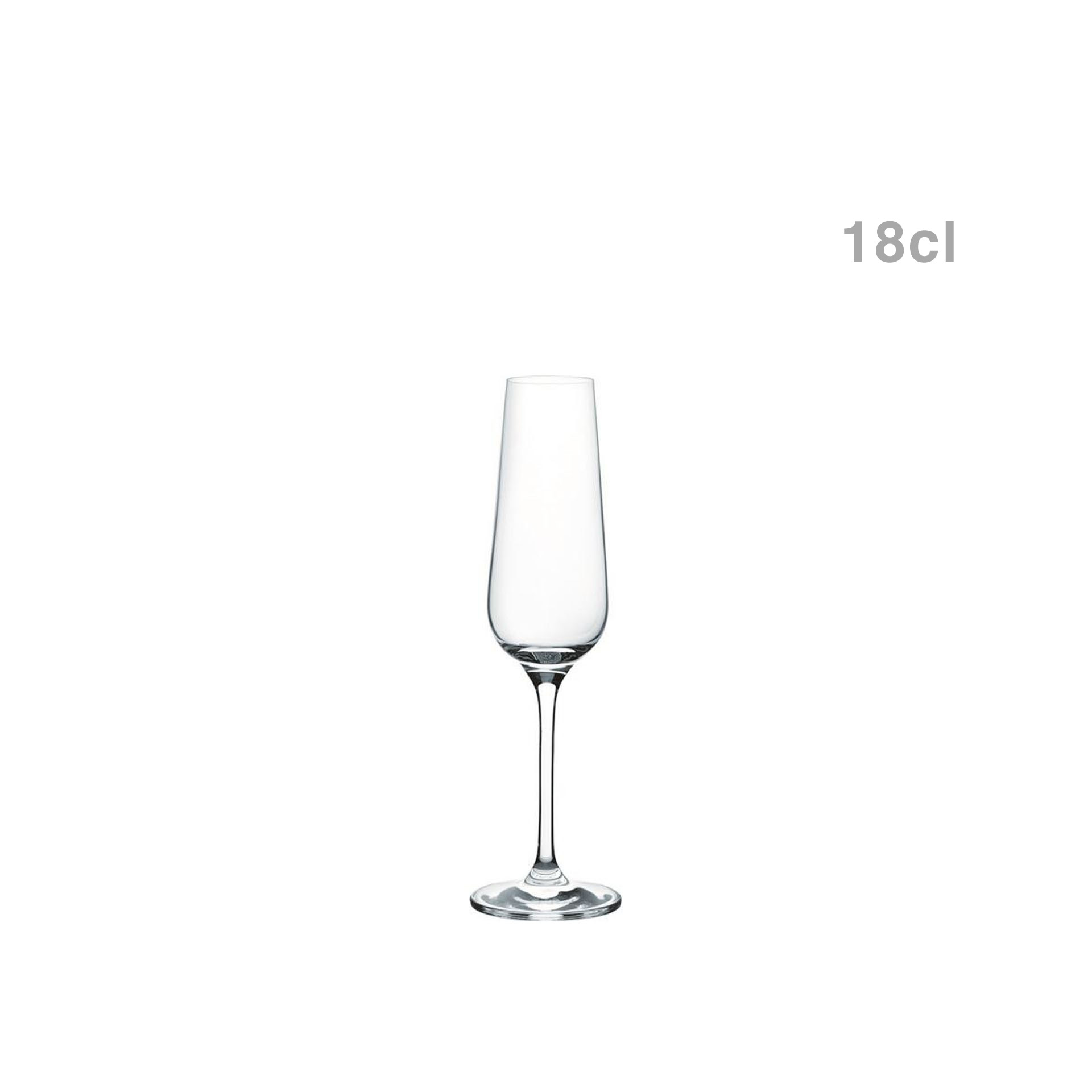 Copo Flute Invitation 18cl Pack 6