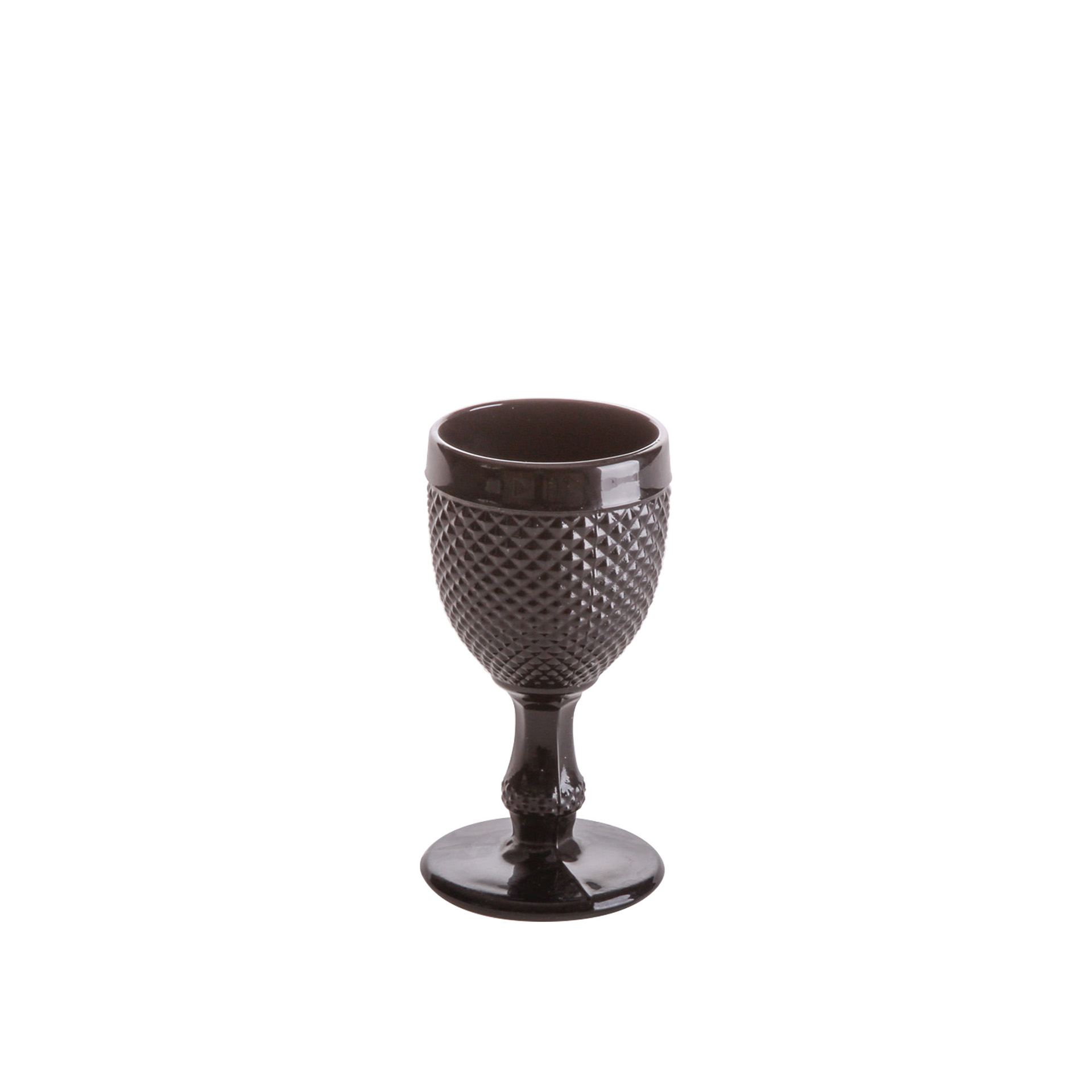 Copo Picotado com Pe Preto 200ml 7.5X15cm Pack 6