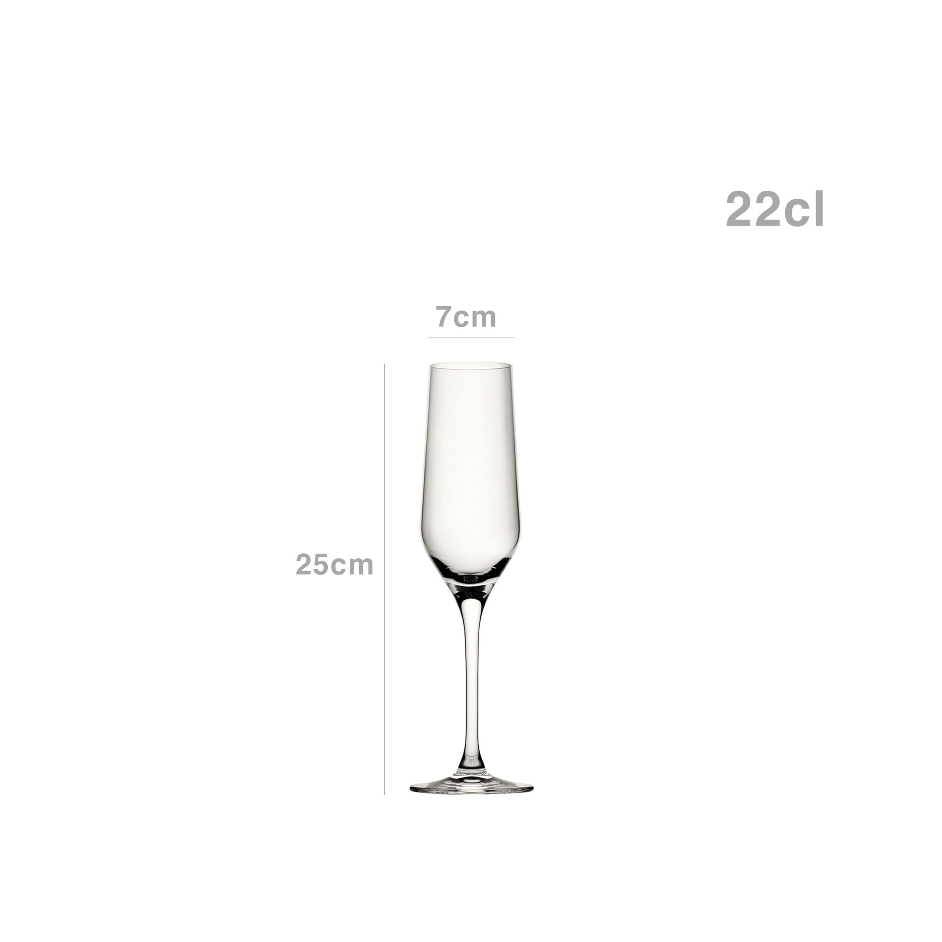 Copo Flute Image 22cl Pack 6