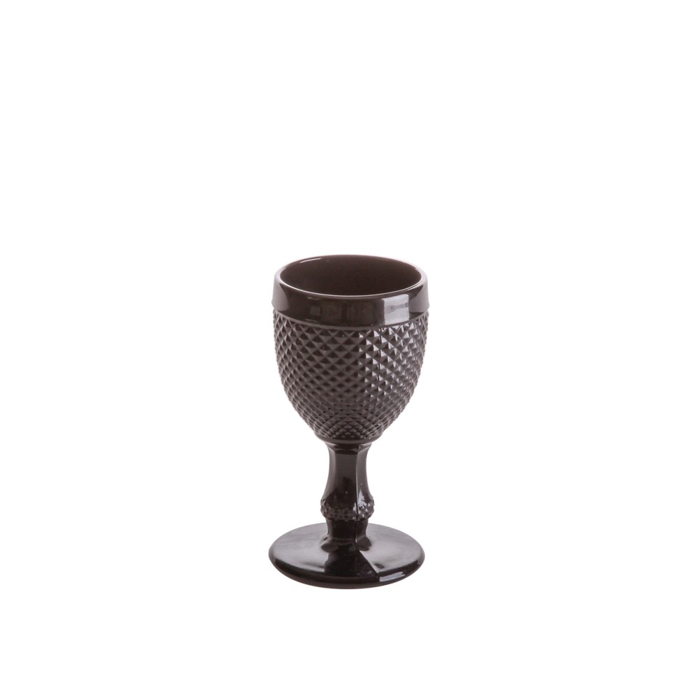 Copo Picotado com Pe Preto 200ml 7.5X15cm Pack 6