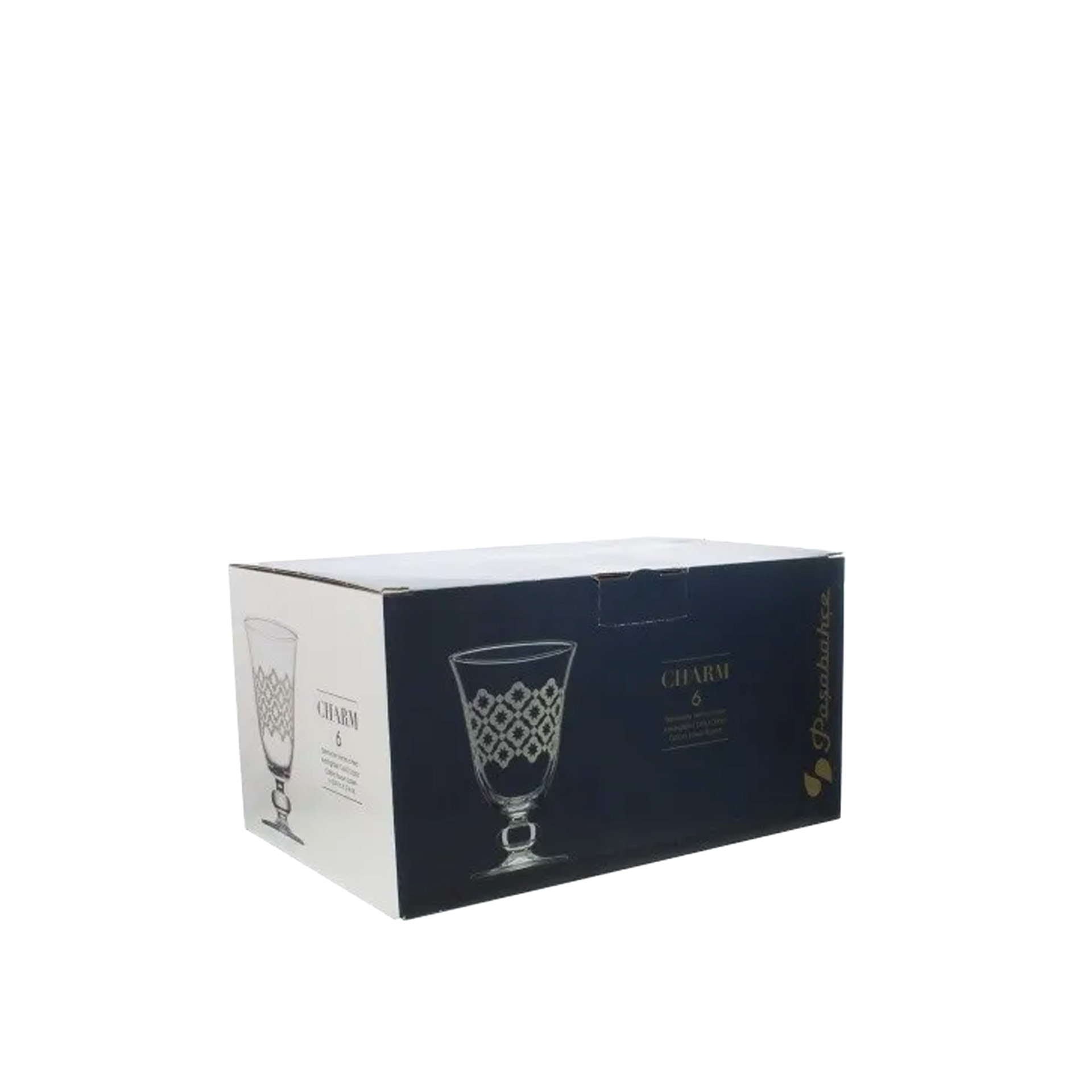 Copo com Pé Charm 20cl Pack 6