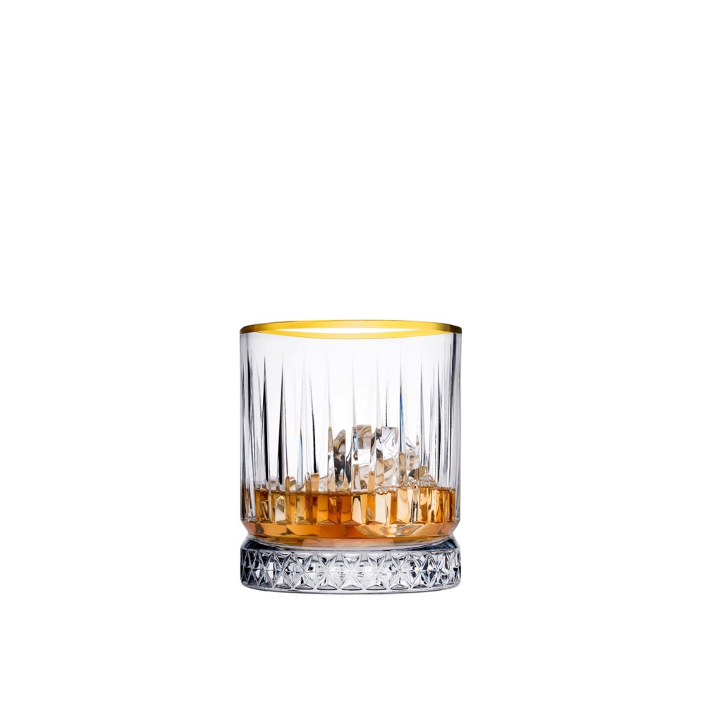 Copo sem Pé Elysia Golden Touch Baixo 21cl Pack 4