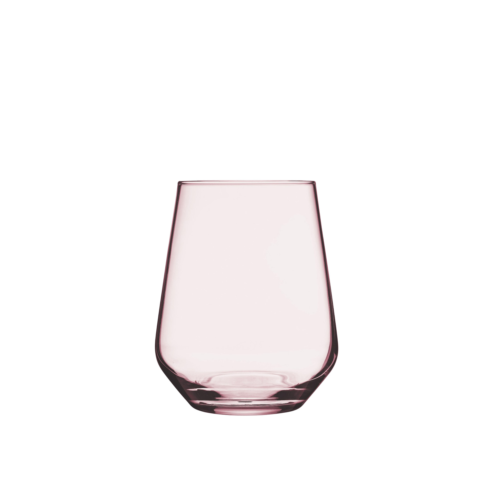Copo sem Pé Allegra 42.5cl Rosa 41536 Pack 3