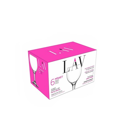 Copo com P� Misket 16.5cl Pack 6