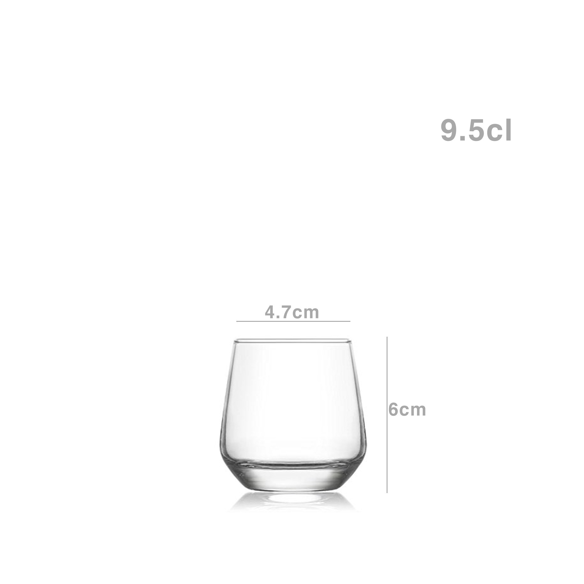 Copo Chiquito Lal 9.5cl Pack 6