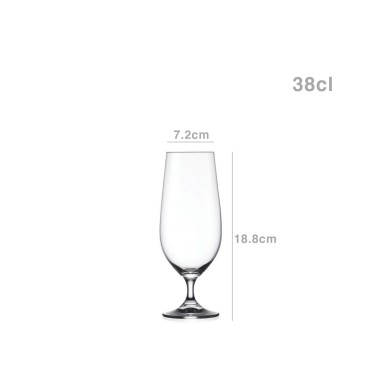 Copo com Pé Lara 38cl Pack 6